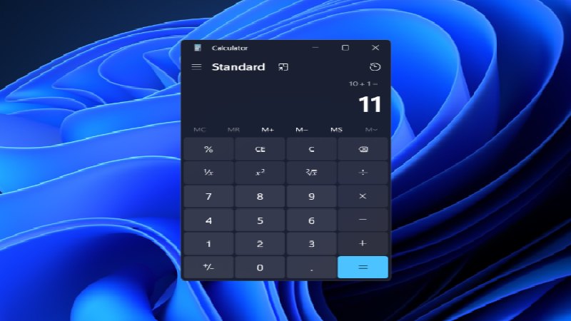 Windows 11 Calculator App Updated - TechRater UK