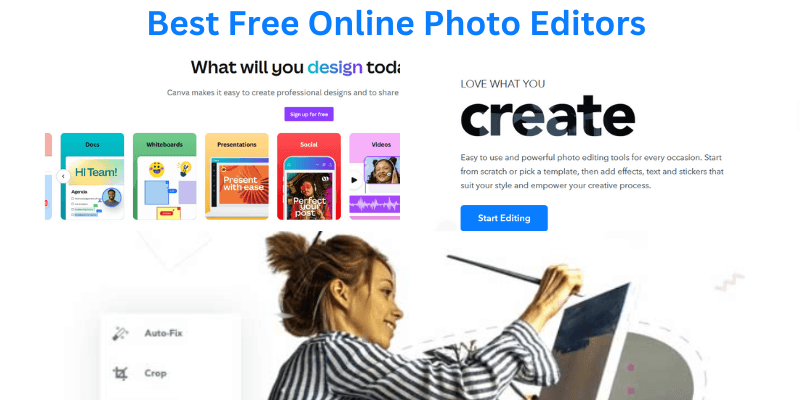 best online photo editors collage banner